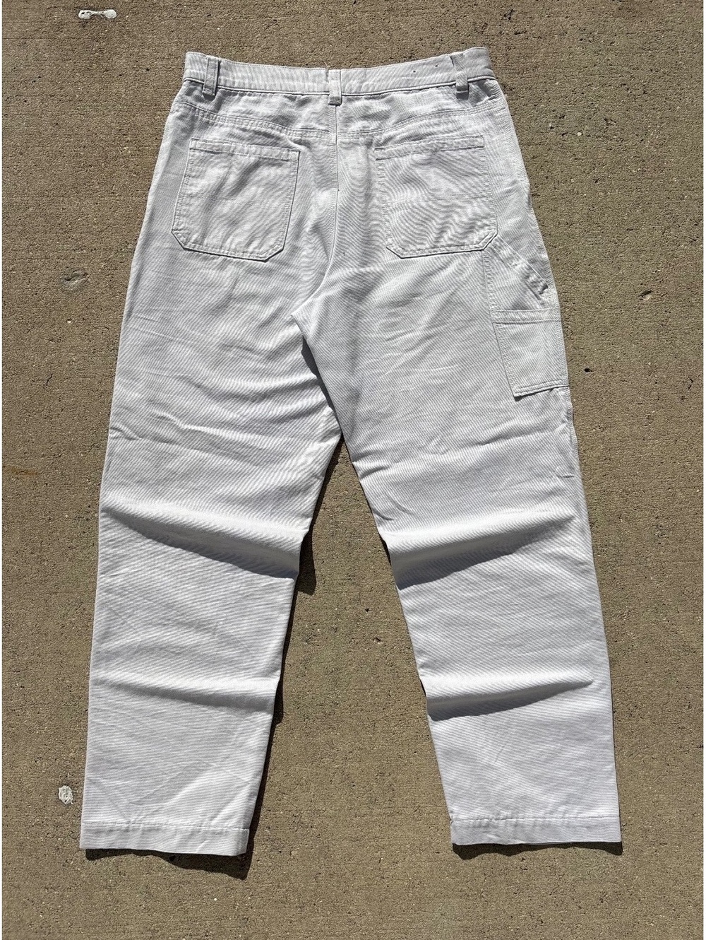 Vintage Sears R&R Cream White Straight Leg Pants Size 32